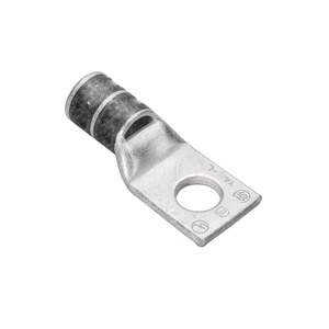 Burndy YA Series Standard Barrel Compression Lugs 1/4 in 1 Hole Purple 4/0 Cu