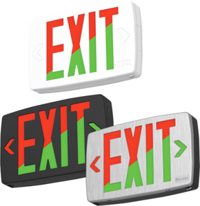 Lithonia Illuminated Emergency Exit Signs