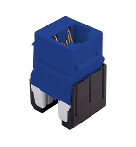 WP346A-BE CAT6A QC RJ45 KYSTNE CON BLU M
