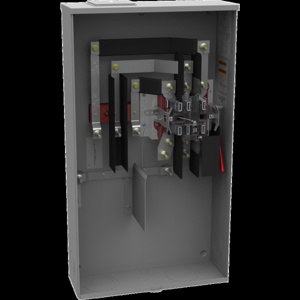 <em class="search-results-highlight">Milbank</em> Lever Bypass Ringless Meter Sockets 320 A 600 VAC OH/UG with Side Wireway 7 Jaw 1 Position 3 Phase Ground Stud Large Closing Plate
