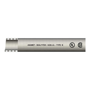 Anaconda NMUA Series Nonmetallic Liquidtight Conduit 3/4 in 100 ft Gray