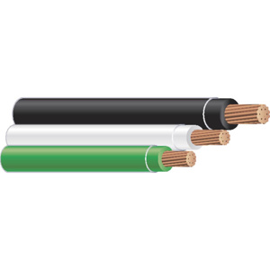 Southwire Copper THHN Wire 600 ft CoilPak Black, White, Green Stranded 12 AWG