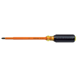 Klein Tools Phillips Tip Insulated Screwdrivers #2 7.00 in Round