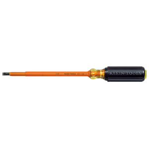 Klein Tools Cabinet Slotted Tip Insulated Screwdrivers