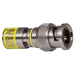 Klein Tools VDV813 Series Connectors Coax Connector Brass Yellow