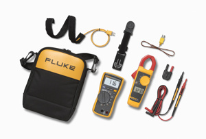 <em class="search-results-highlight">Fluke</em> Electronics True-RMS Digital Multimeter Kits 6000 Count (Multimeter) 400 Ω/ 4000 Ω (Clamp <em class="search-results-highlight">Meter</em>), 40 MΩ (Multimeter) 400 A AC (Clamp <em class="search-results-highlight">Meter</em>), 600 μA AC/DC (Multimeter) 600 VAC/VDC (Clamp <em class="search-results-highlight">Meter</em>), 600 mV, 600 VAC/VDC (Multimeter) 1000 μF (Multimeter) 9