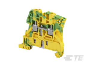TE Connectivity ZS4 SNK Series IEC Style Feed-Through Ground Blocks