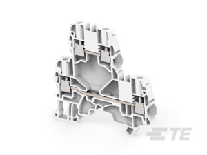 TE Connectivity ZS4 SNK Series IEC Style Feed-Through Terminal Blocks