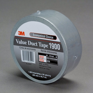 3M Value Duct Tape 50 yd x 1.88 in 5.8 mil Silver