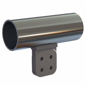 Travis Pattern Cable to Flat Pad Bolted Connectors 6 in