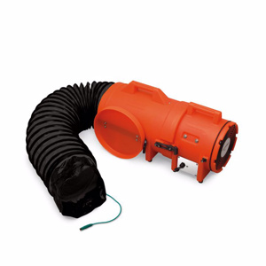 Allegro 9538 Series Portable Axial Blowers 120 V Safety Orange