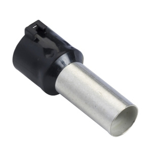 Schneider Electric Insulated Marker Tag Holder Ferrules 4 AWG Black Halogen-free Plastic