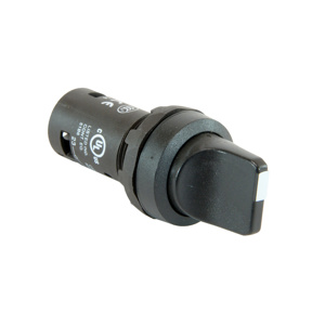 ABB Industrial Solutions Compact Series Non-illuminated Selector Switches Black