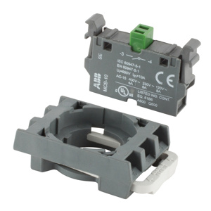 ABB Industrial Solutions MCB Series Contact Blocks 1 NO 22 mm Front Mount