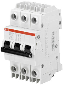 ABB Industrial Solutions Pro M compact® S200PR Series UL 1077 Miniature Circuit Breakers 20 A 3 Pole