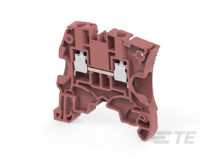TE Connectivity ZS6 SNK Series IEC Style Feed-Through Terminal Blocks