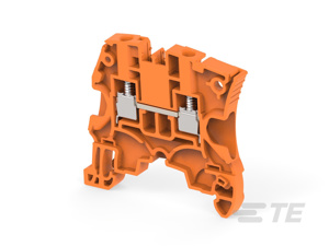 TE Connectivity ZS4 SNK Series IEC Style Feed-Through Terminal Blocks