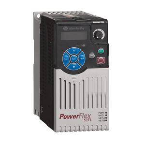 Rockwell Automation 25A-D PowerFlex 523 AC Drives 480 VAC 3 Phase 2.3 A 0.75 kW