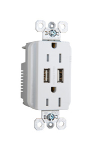 TR-5262USBW TR COMB-DV DECO DPLX/2USB