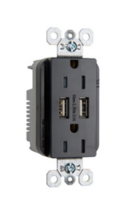 TR5262USBBK TR COMB-DV DECO DPLX/2USB