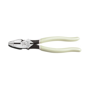 Klein Tools Heavy Duty High Vis High Leverage Side-cutting Pliers 1.42 in Knurled 9.375 in