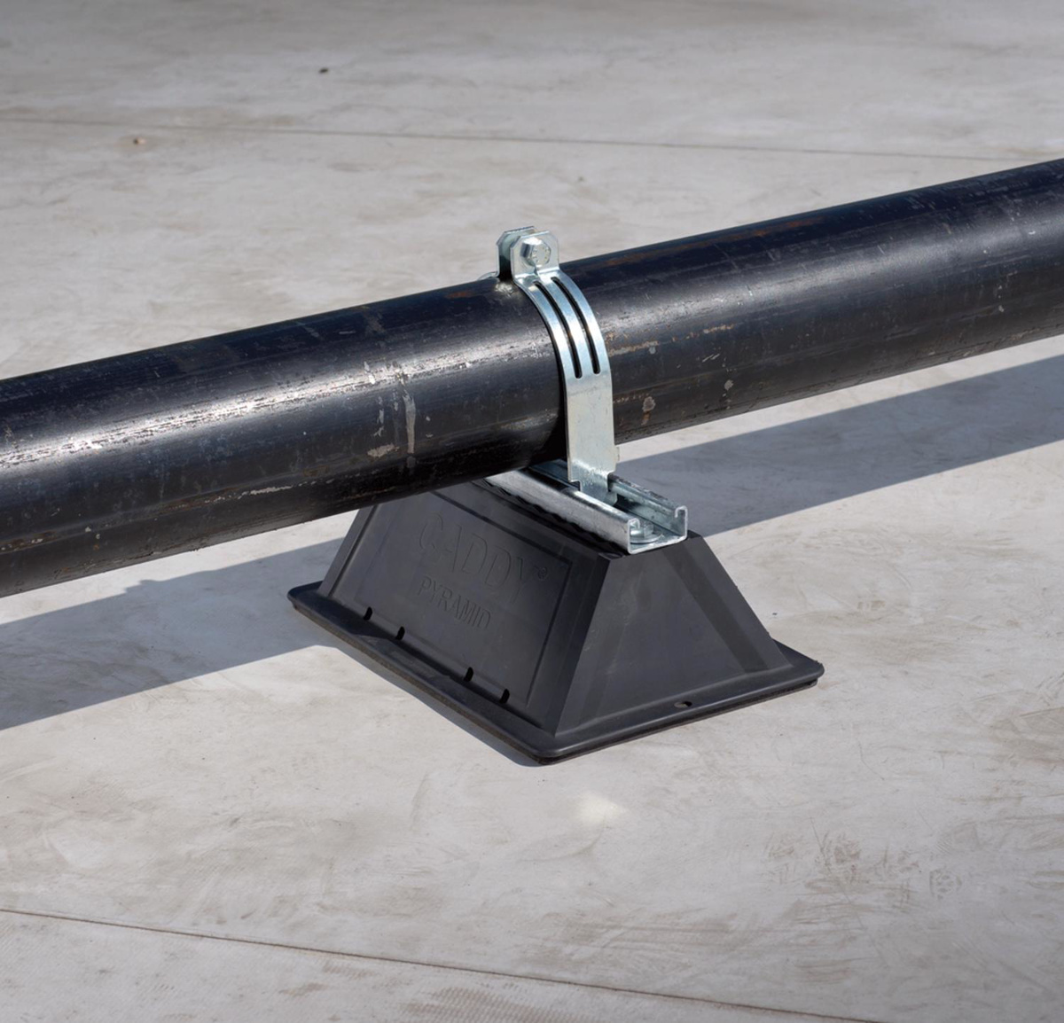 Caddy Rack Support nVent | nVent CADDY Pyramid ST Fixed Rooftop Supports 10 in 1000 lb ...