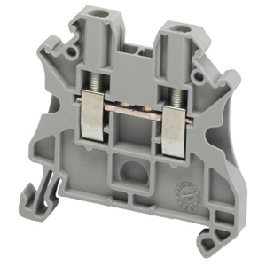 Square D Linergy™ TRV 22 IEC Style Feed-through Terminal Blocks Screw Terminal 1 Tier 24 - 12 AWG
