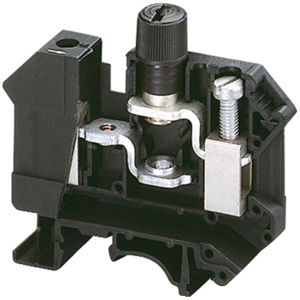 Square D Linergy™ TRV 162SF TR Series IEC Style Fixed Carrier Fuse Disconnect Blocks Screw Terminal 1 Tier 24 - 6 AWG
