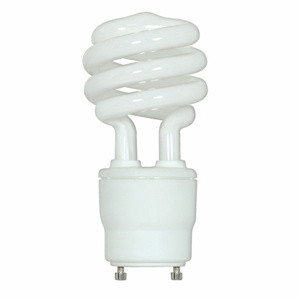Satco Products Dulux® T/E/IN Ecologic Series Compact Fluorescent Lamps Twist Compact Fluorescent Bi-pin (GU24) 2700 K 26 W