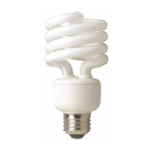 TCP SpringLamp® Series Self-ballasted Compact Fluorescent Lamps Twist CFL Medium (E26) 5000 K 19 W