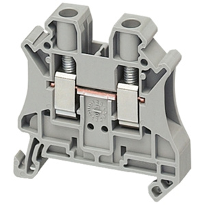 Square D Linergy™ TRV 62 IEC Style Feed-through Terminal Blocks Screw Terminal 1 Tier 24 - 8 AWG