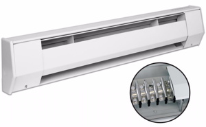 King Electrical K Series Baseboard Heaters 240/208 V 1250/938 W 5 ft