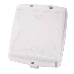 ABB Thomas & Betts Weatherproof While-in-Use Box Covers Universal 2 Gang White