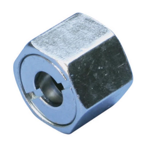 nVent Caddy Rod Locknuts 3/8 in Electrogalvanized