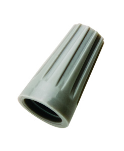 Ideal Wire-Nut Series Twist-on Wire Connectors 25000 per Barrel Gray 22 AWG 16 AWG