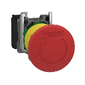 Square D Harmony™ XB5 Complete Emergency Stop Push Button Operators 40 mm Red