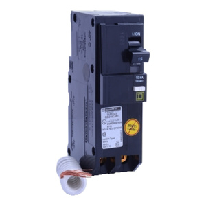 Square D QO™ Series Combination AFCI Molded Case Plug-in Circuit Breakers 15 A 120/240 VAC 10 kAIC 2 Pole 1 Phase