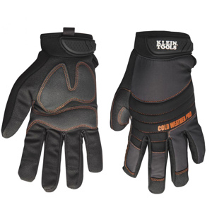 Klein Tools Journeyman™ Cold Weather Pro Gloves XL Black EVA, Neoprene, Nylon, Rubber, Thinsulate®