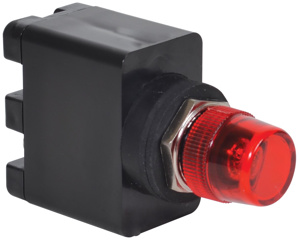 c3controls Pilot Lights Replacement Lenses 16 mm Red Cylindrical