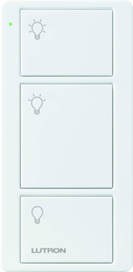 Lutron Pico 3-Button Wireless Remotes 3-Button with Light Icon