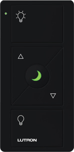 Lutron Pico 3-Button Night Light Wireless Dimmer Remotes 3-Button with Raise/Lower Feature, Light Icon and Nightlight