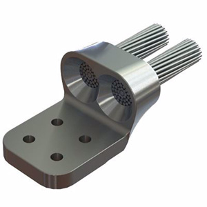 Travis Pattern 18 Weldment Connectors Cable to Flat Pad Terminals