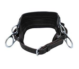 Buckingham 20193M Series Tongue Buckle 4 D-ring Lightweight Full Float Belts Leather D20