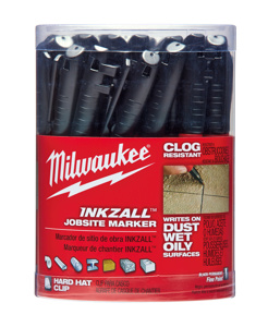 Milwaukee INKZALL™ Permanent Markers Black 1 Per Pack