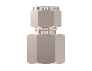 Tylok Female Tubing Connectors 1/4 x 1/8 in Stainless Steel