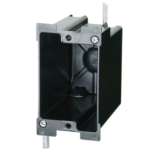 Allied Moulded flexBOX® P-118 Series Old Work Bracket Boxes Switch/Outlet Box Ears, Wings 3 in Nonmetallic