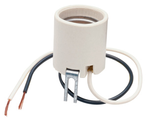 8052CC10 MED BASE PORC SOCKET BRKT
