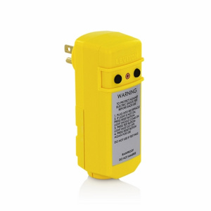 Leviton 16694 Series GFCI Plugs 15 A 5-15P Yellow