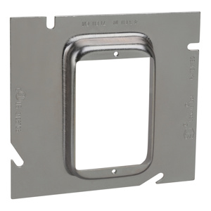 ABB Thomas & Betts 5 Square Box Plaster Rings 1 Gang Raised 5/8 in