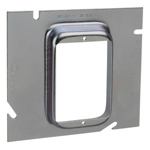 ABB Thomas & Betts 5 Square Box Plaster Rings 1 Gang Raised 3/4 in